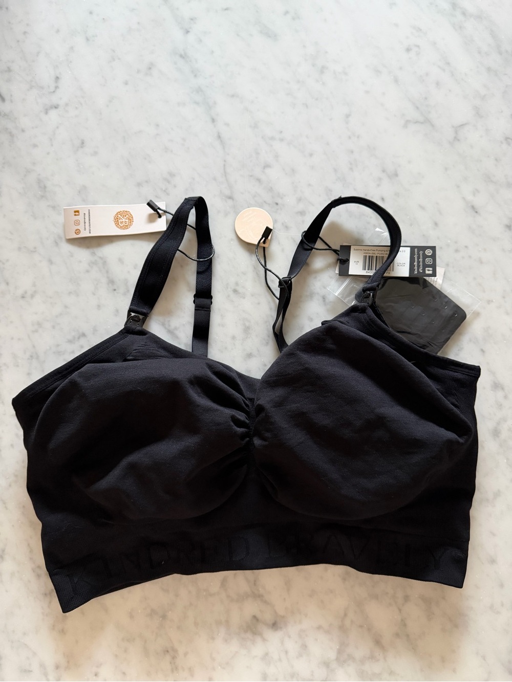 NWT Kindred Bravely Hands-Free Pumping & Nursing Bra 1X
⭐️missing inserts
